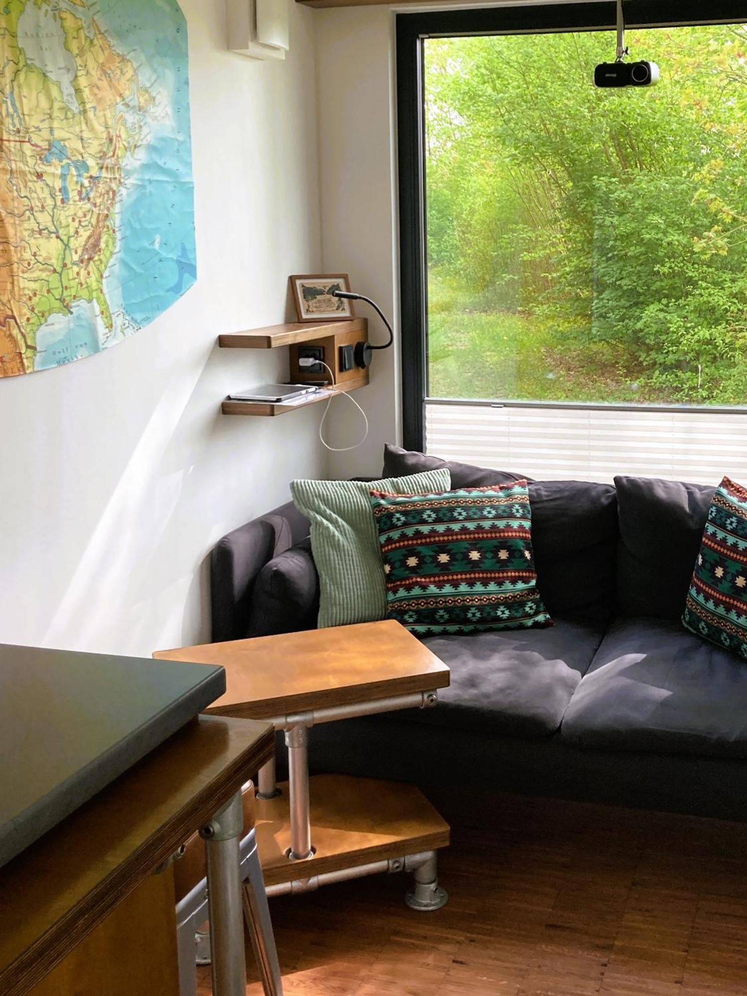 Tiny House Im Seecontainer Mit Parkplatz, Glasfaser, Netflix, Veranda Und Gehobener Ausstattung Coburg Exterior photo
